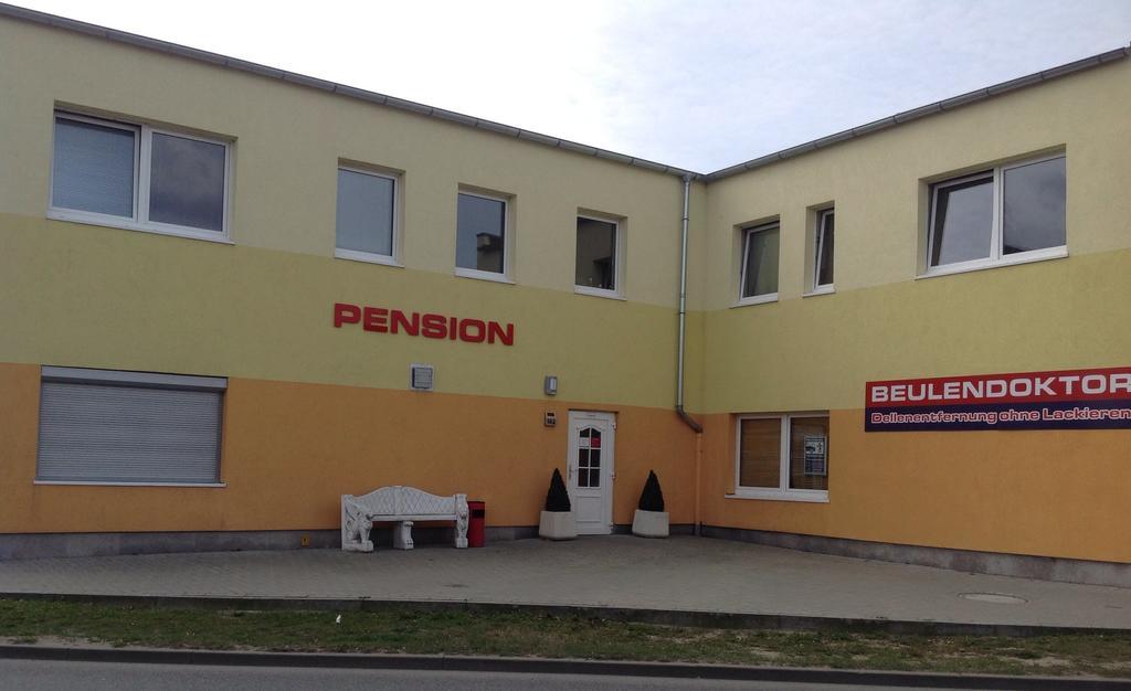 Pension An Der Werft Rostock Bagian luar foto